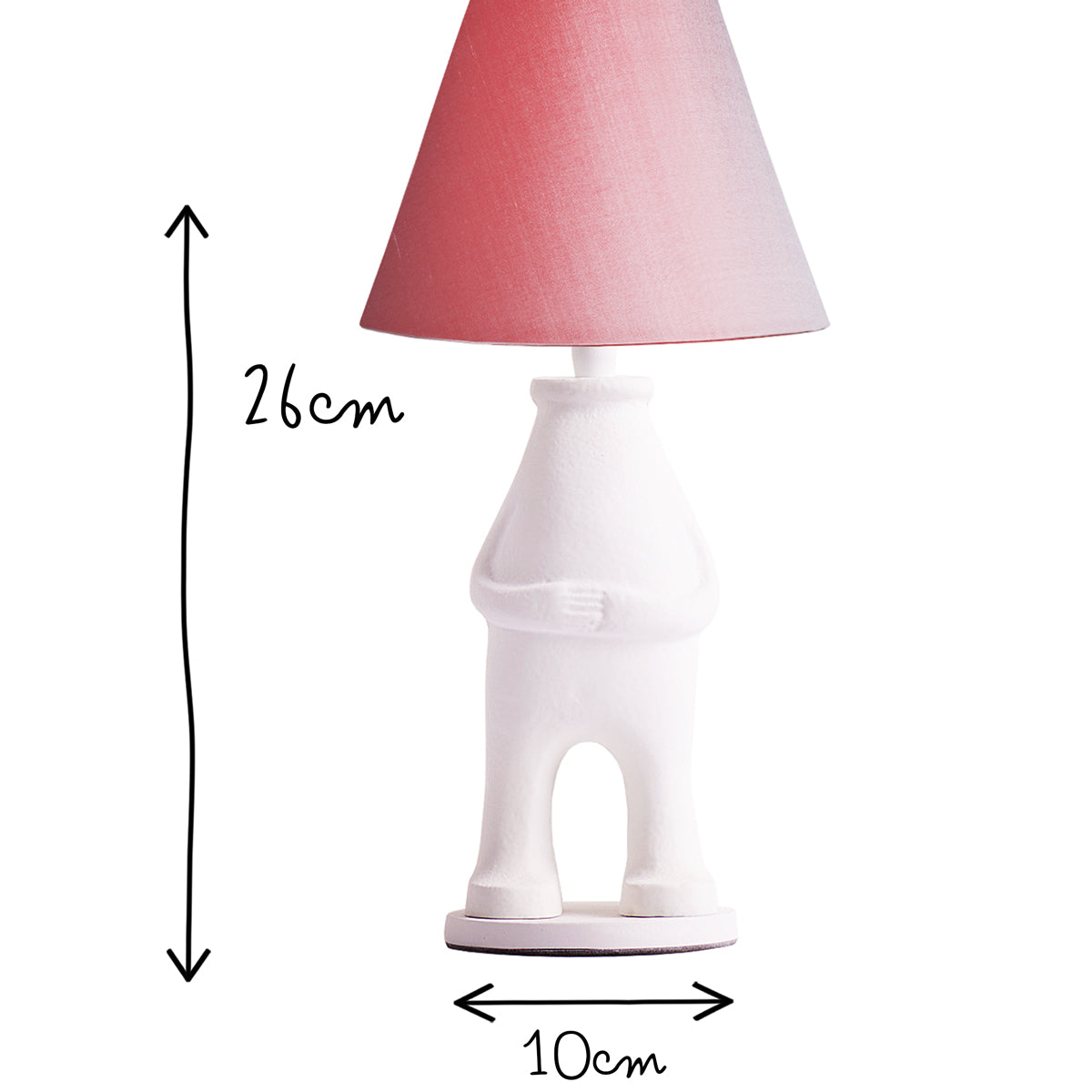 Ma table lamp in Gesso white