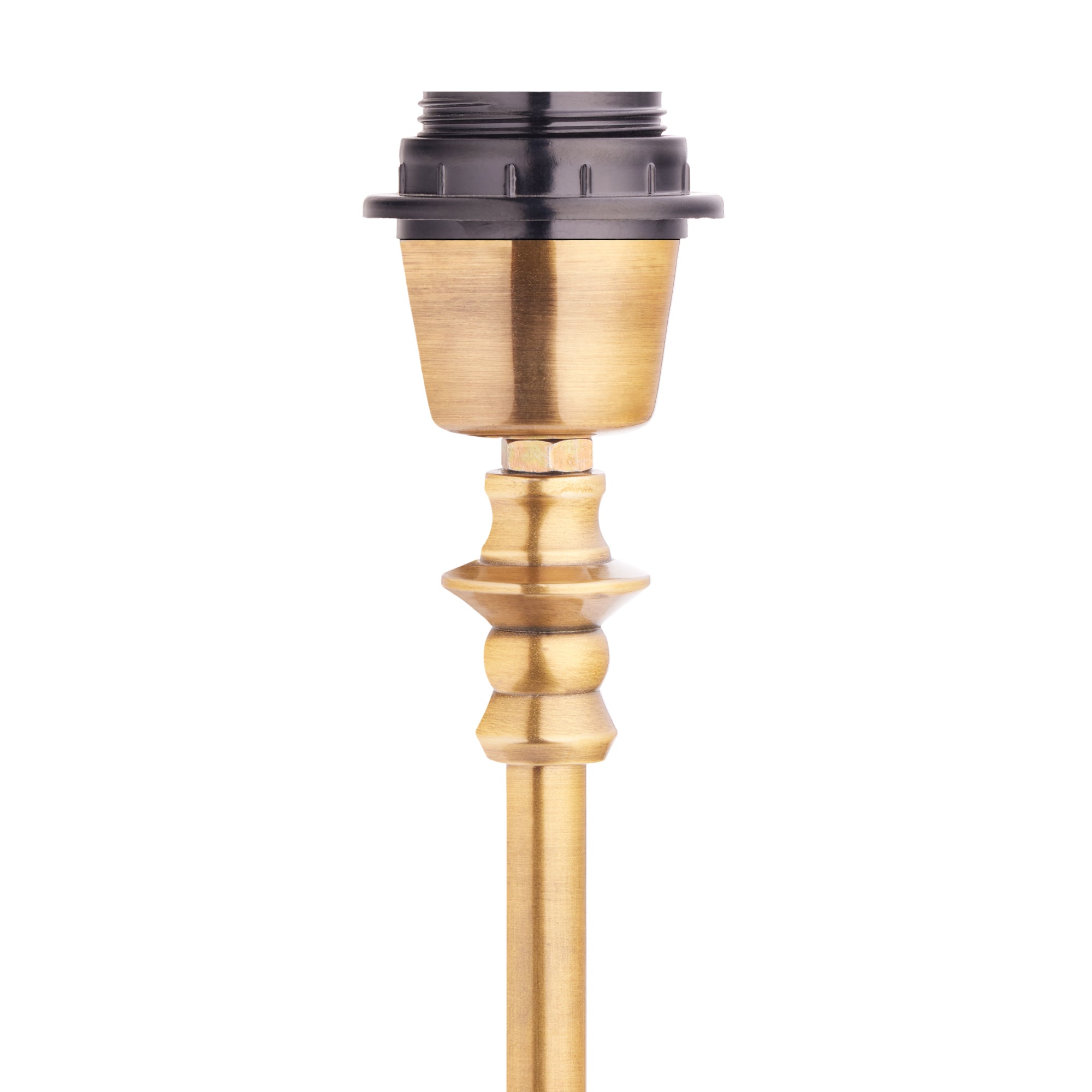 Oisin table lamp in antique brass finish
