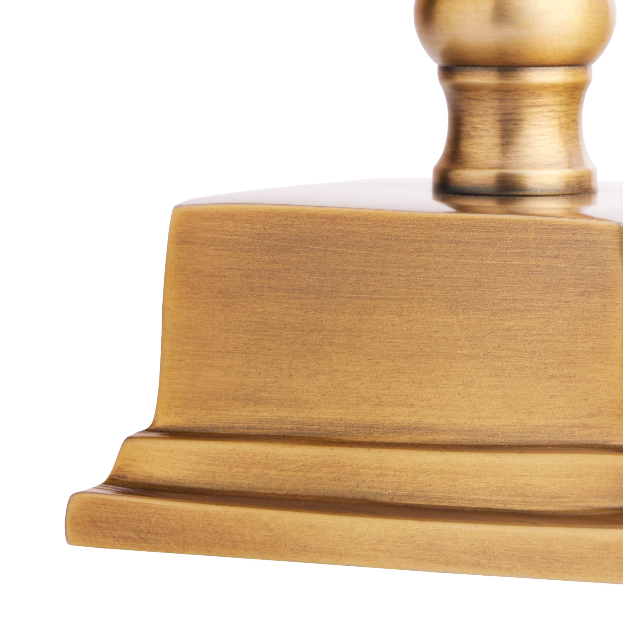 Oisin table lamp in antique brass finish