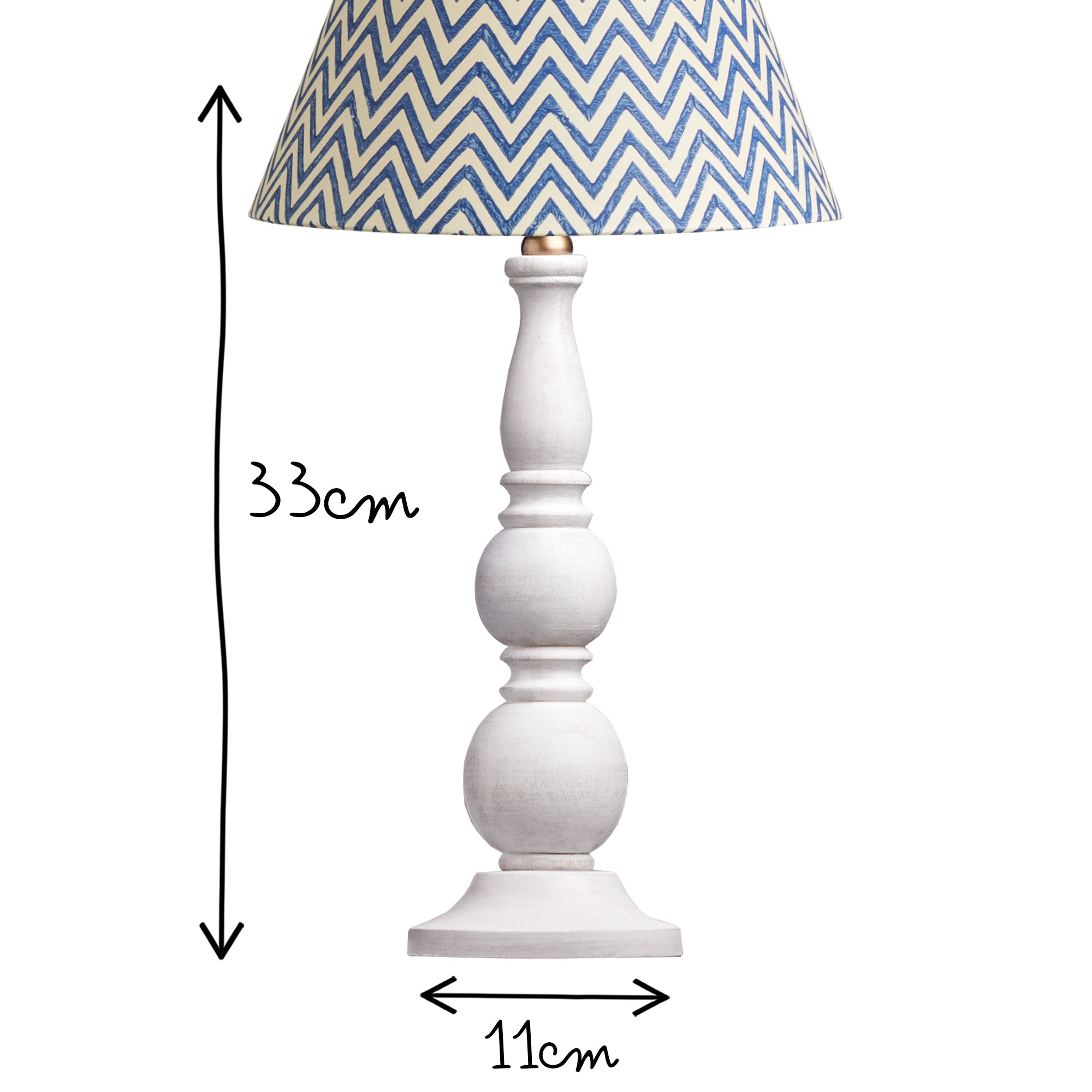 Smaller Otto table lamp in white