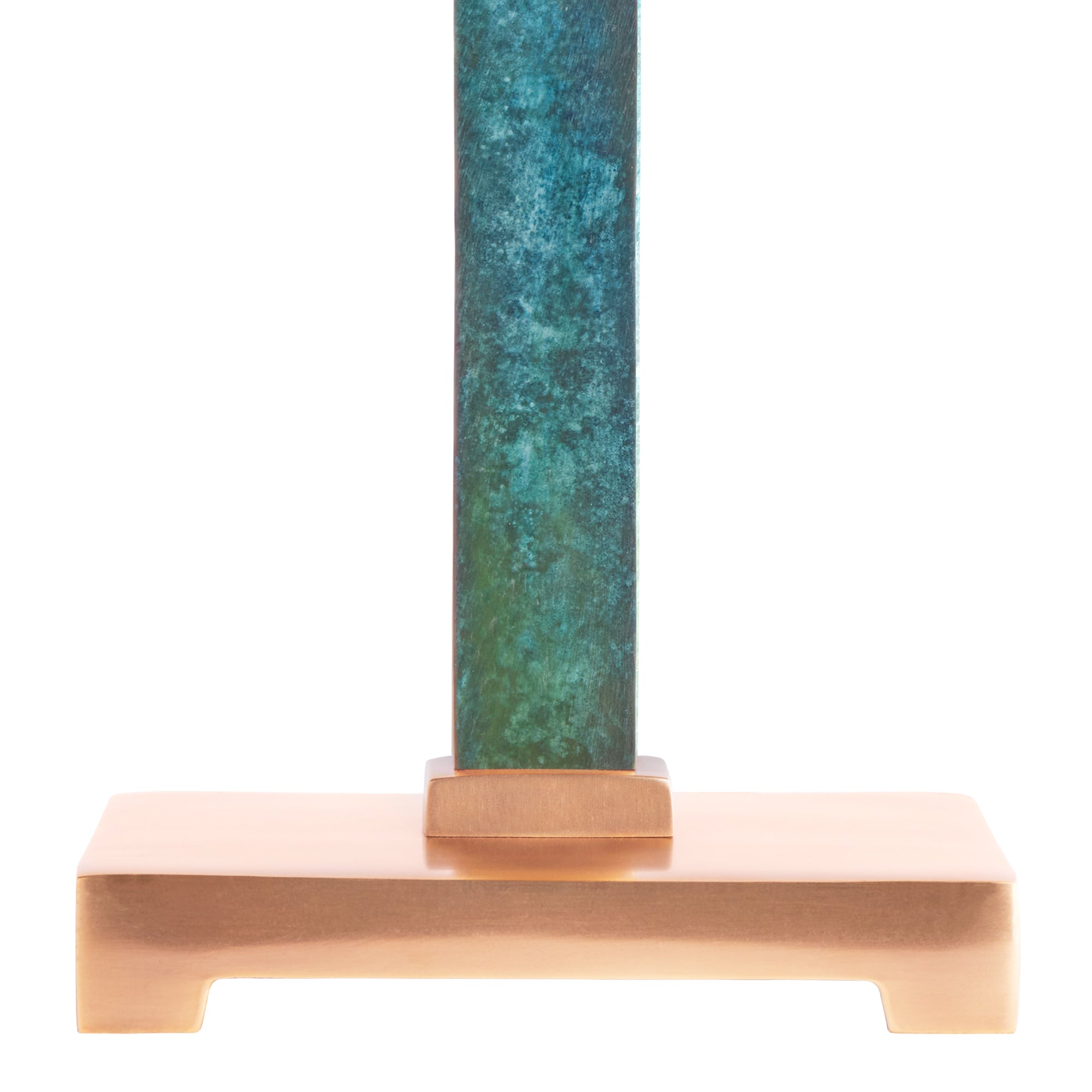 Ramsey table lamp in green