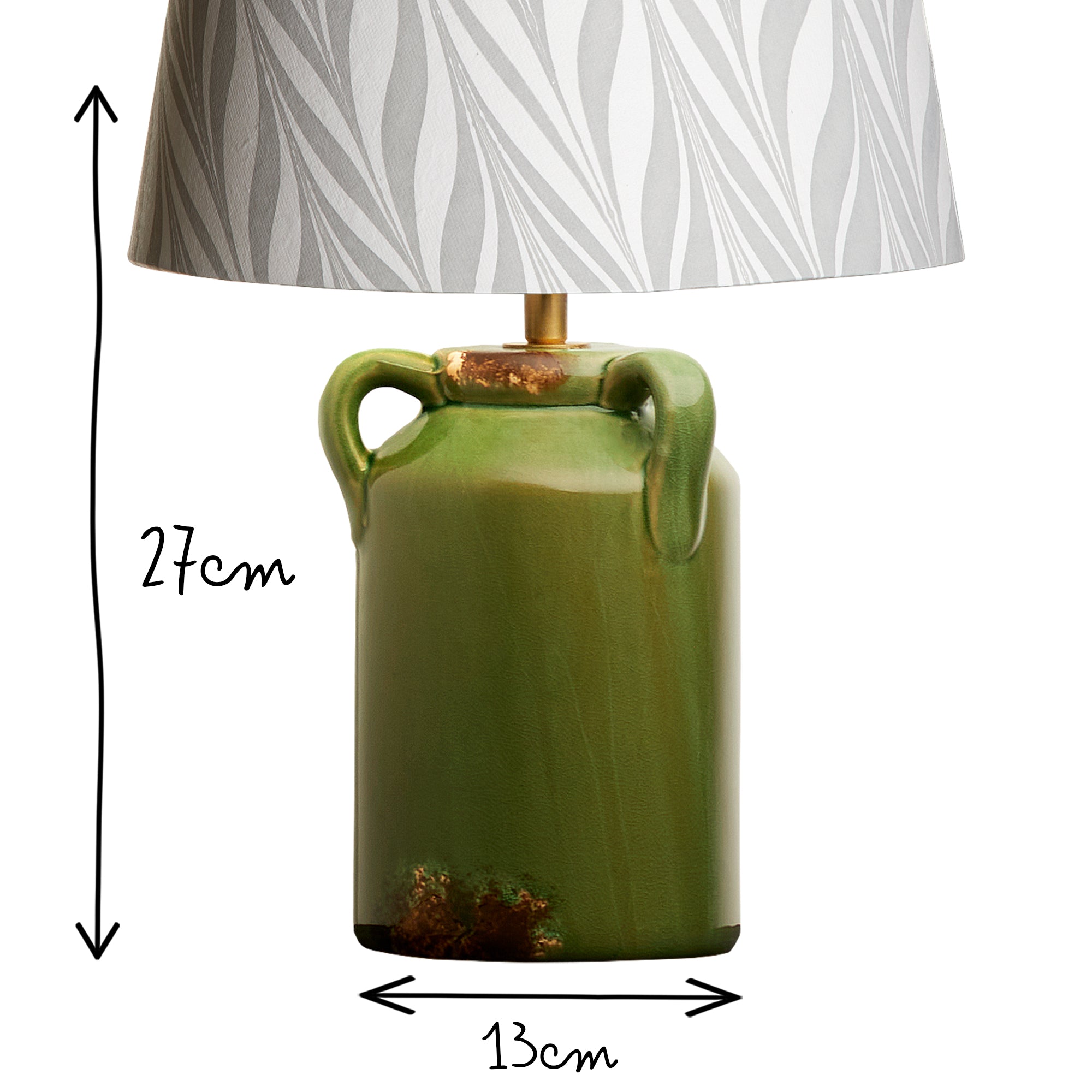 Rufus Table Lamp in Green