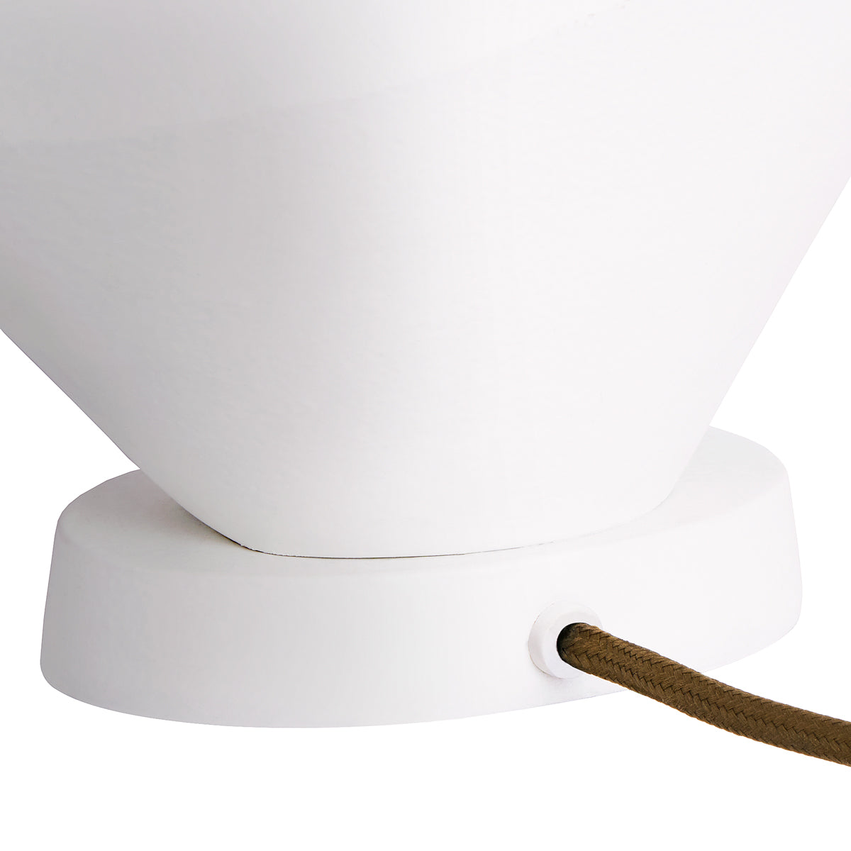 Vitur table lamp in Gesso white
