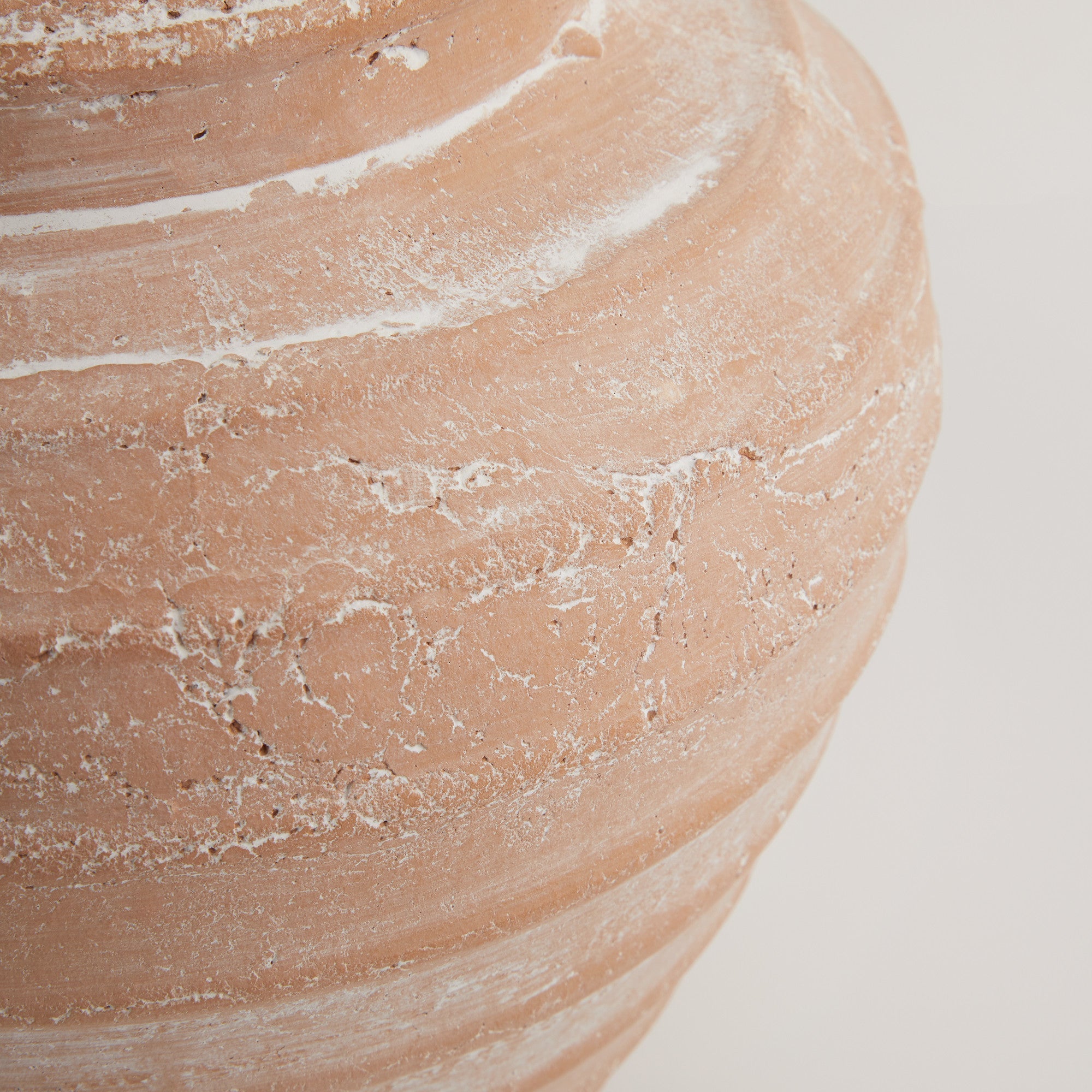 Smaller Ambrose Table Lamp in Natural Terracotta