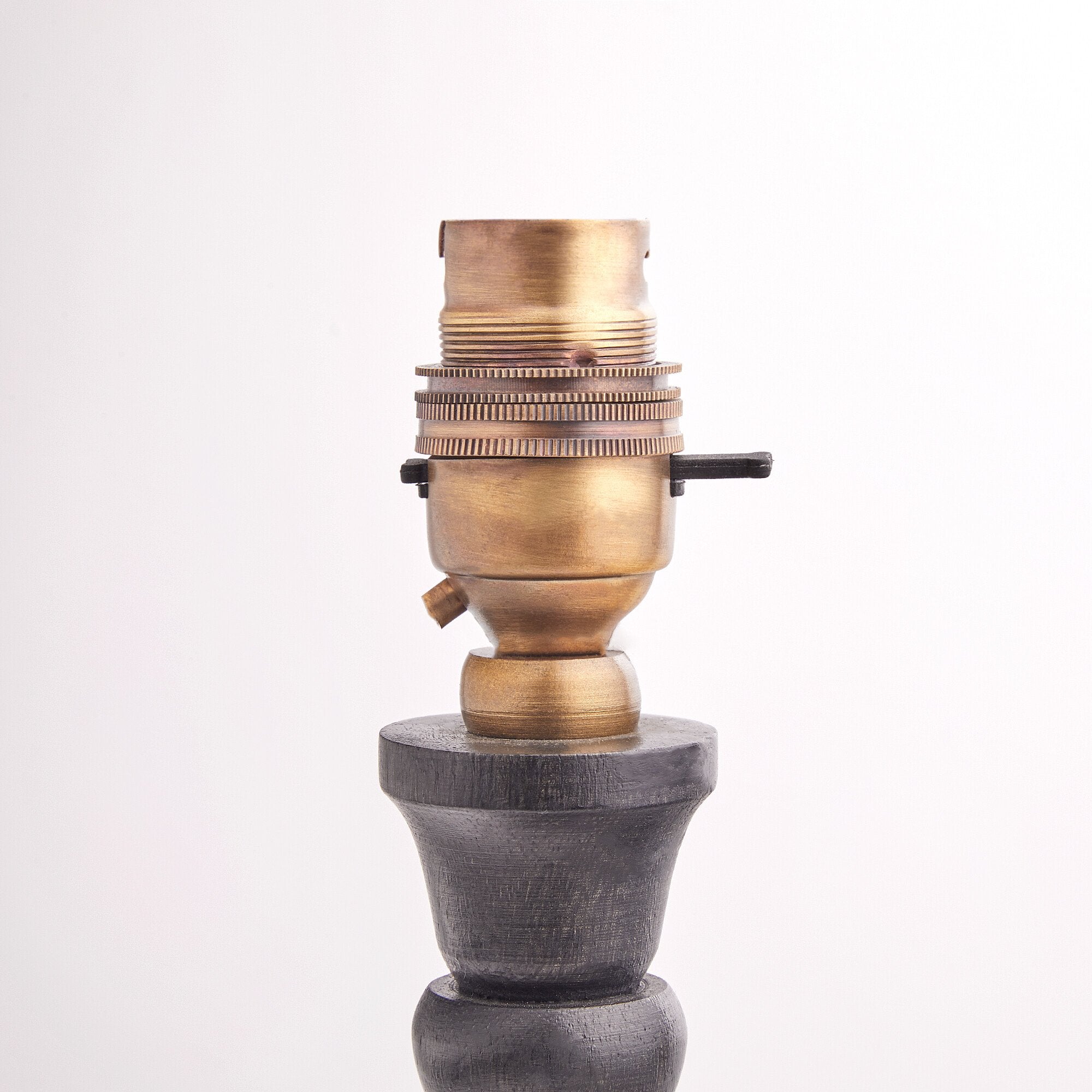 Daisy table lamp in ebony