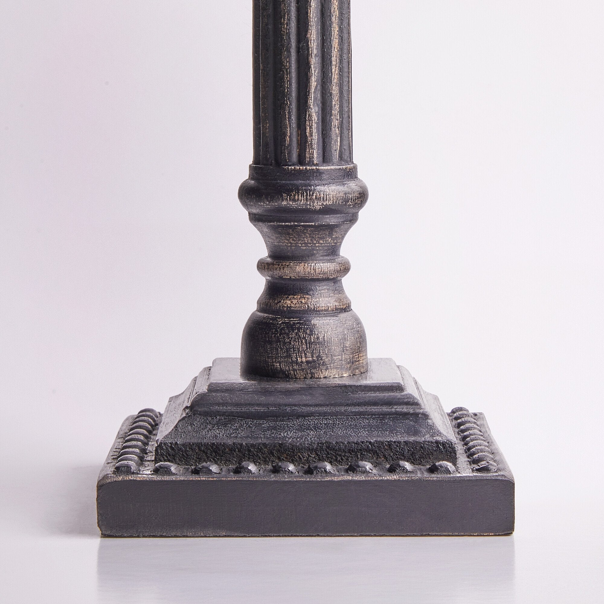 Hera table lamp in silvery black